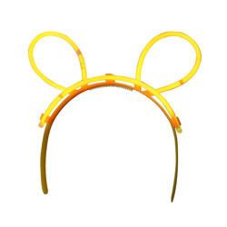 Glow Stick Fluorescent Hairpin Luminous Headband For Night Running Party