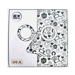 
South Korea Kemi U6X aspherical 1.74 ultra-thin multi-dimensional light background anti-blue light lens online professional lens