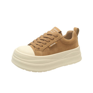 
Women's 2026 new spring popular versatile genuine leather soft-soled canvas sneakers that feel like stepping on shit.