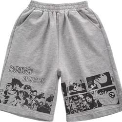 Children's Shorts Summer 2023 New Middle And Big Boys Loose Sports Pants Summer Five-point Pants Boys Pants Thin