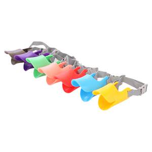 
Dog muzzle, anti-barking, small Teddy Schnauzer puppy, anti-accidental eating, breathable, drinkable, anti-biting pet supplies