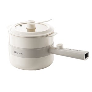 Bear electric cooking pot for home dormitory student pot for one person eat small hot pot one-piece multifunctional instant noodles small electric pot