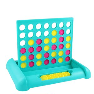 
Vertical four-piece chess three-dimensional gozi chess puzzle children toys parent-child interactive game adult party student battle