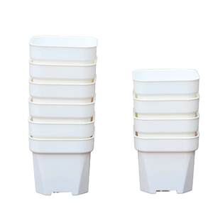 Hot sale and upgraded the extra -thick polysmal pot plastic dwarf potter.