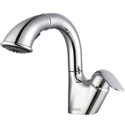 Moen pull-out faucet bathroom cabinet basin bathroom hot and cold dual-use basin faucet splash-proof 91035