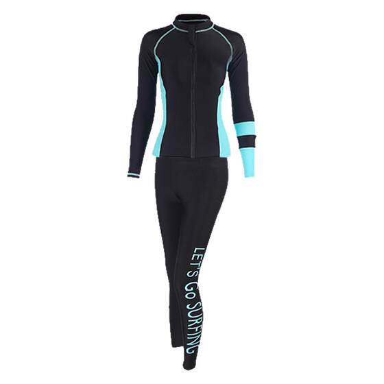 Diving clothing female long -sleeved bodies couple trousers sunscreen and dry swimming swimming coat covered jellyfish jellyfish men