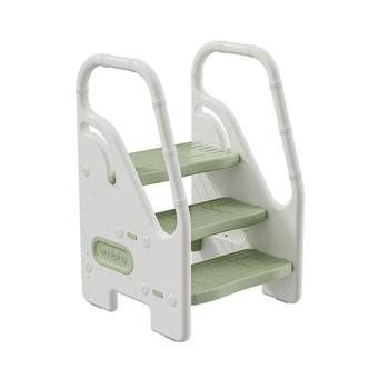 Baby hand washing step stool, children's washbasin step stool, bathroom height stool, toddler armrest, stair step stool