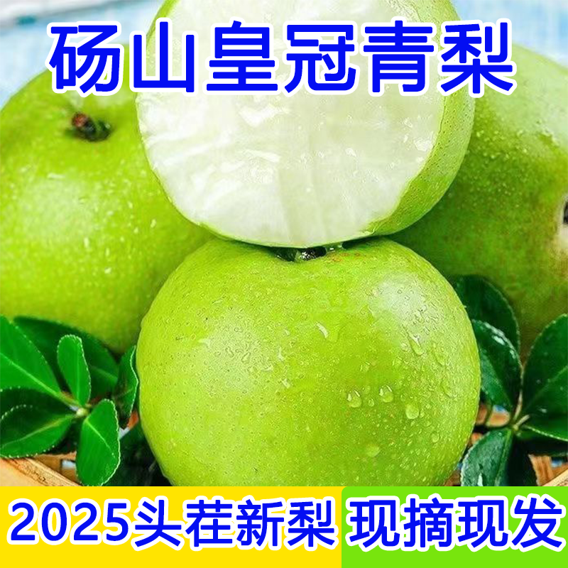 农场直发 安徽砀山皇冠青梨 大果230g起 净重4.5斤 券后11.88元包邮（2.64元/斤） 详见正文攻略