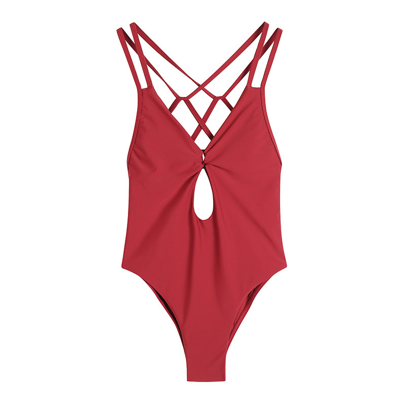 walkingchic-red-one-piece-swimsuit-sexy-push-up-design-with-slimming