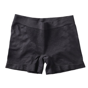 Flat angle underwear for women's honeycomb mid low waist safety pants, pure cotton crotch, high elasticity, buttocks lifting and abdominal tightening, pregnant women's four corner leggings