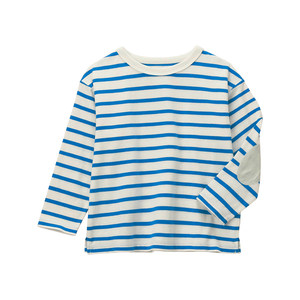 
Qianquhui children's clothing children's 26 spring and autumn long-sleeved cotton T-shirts for boys and girls striped bottoming tops