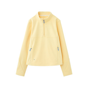 
Dodopoli children's sports sweatshirt long-sleeved T-shirt moisture-wicking and moisture-wicking high-elastic zipper spring top for men and women