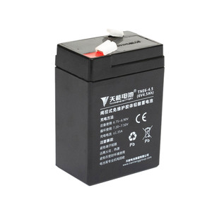 Tianneng stroller battery 6V4.5AH children's excavator electric motorcycle 12V battery 3-FM-4 20HR