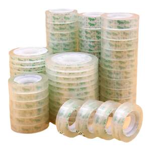 
Transparent tape, small tape, transparent tape for students, transparent tape, small roll, paper glue, office supplies tape