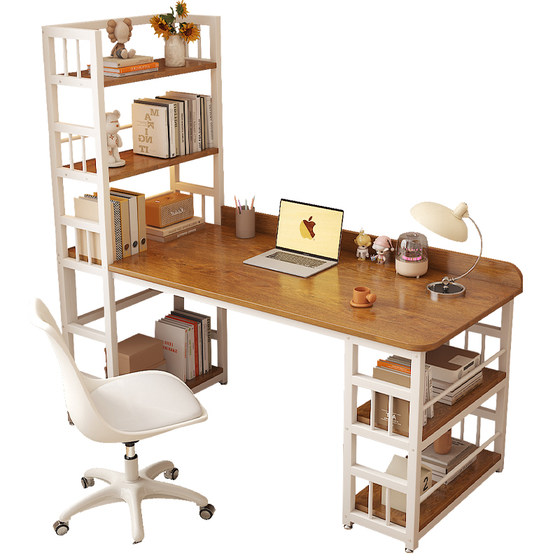 
Desk bookshelf integrated corner computer table desktop home bedroom workbench children's study table office desk