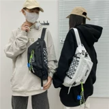 Tide, мужская нагрудная сумка, вместительный и большой трендовый рюкзак, сумка на одно плечо, японская сумка через плечо, поясная сумка для отдыха