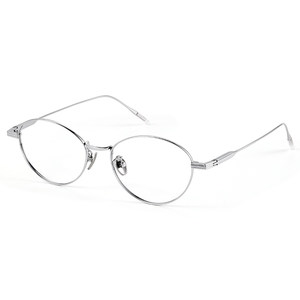 
Silver-wire cat-eye myopia glasses for women can match the degree of anti-blue light, high-intelligence and elliptical frame to show their face and small eyes frame