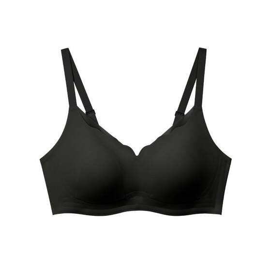 
Ubras Rabbit Ear Cup Big Breast Showing Small Underwear Shrinking Secondary Breasts Anti-Sagging Gathering Sexy Seamless Thin Large Size Bra