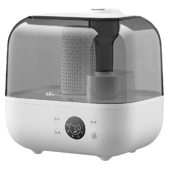 Little Bear humidifier Household small bedroom light static pregnant woman baby smart air purification large spray machine desktop
