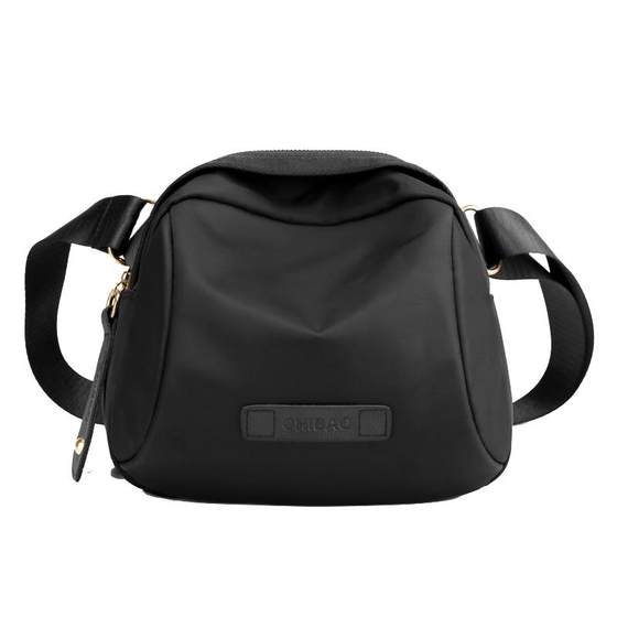 2025 new one-shoulder small bag women's crossbody bag women's bag canvas bag versatile fashion women's Oxford cloth shell bag
