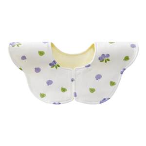 
October crystal baby saliva towel pure cotton waterproof bib baby eating anti-dirty bib antibacterial 360 degree instant suction