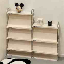 Ultra-Thin Shoe Rack for Home Entrance, Simple Indoor Design, Aesthetically Pleasing, Multi-Layered, Slanted Storage for Slippers, Stainless Steel Shoe Cabinet