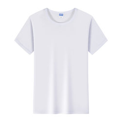 Customized T-shirt printing pictures Pure cotton work clothes round collar