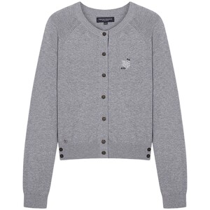 
TeenieWeenie Bear Women's Sweater Autumn and Winter Simple Casual Soft Comfortable Knitted Cardigan Jacket