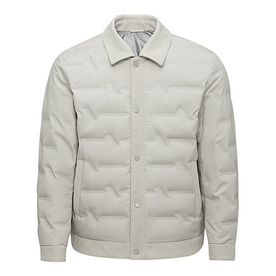 
HLA/Heilan Home Mountain Not High Light Thin Down Jacket 25 Autumn and Winter New Graphene Snap Warm Jacket for Men