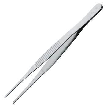 Stainless steel tweezers elbow extension and thickening anti-slip