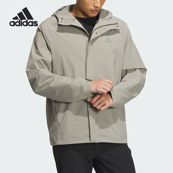 Adidas/阿迪达斯官方正品冬季新款男子梭织加绒运动外套IZ1591