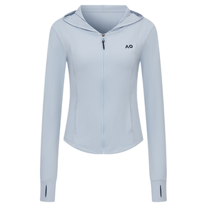 
AO Australian Open new classic slim-fit cool sun protection jacket women's sports jacket women's fitness training long-sleeved tennis wear