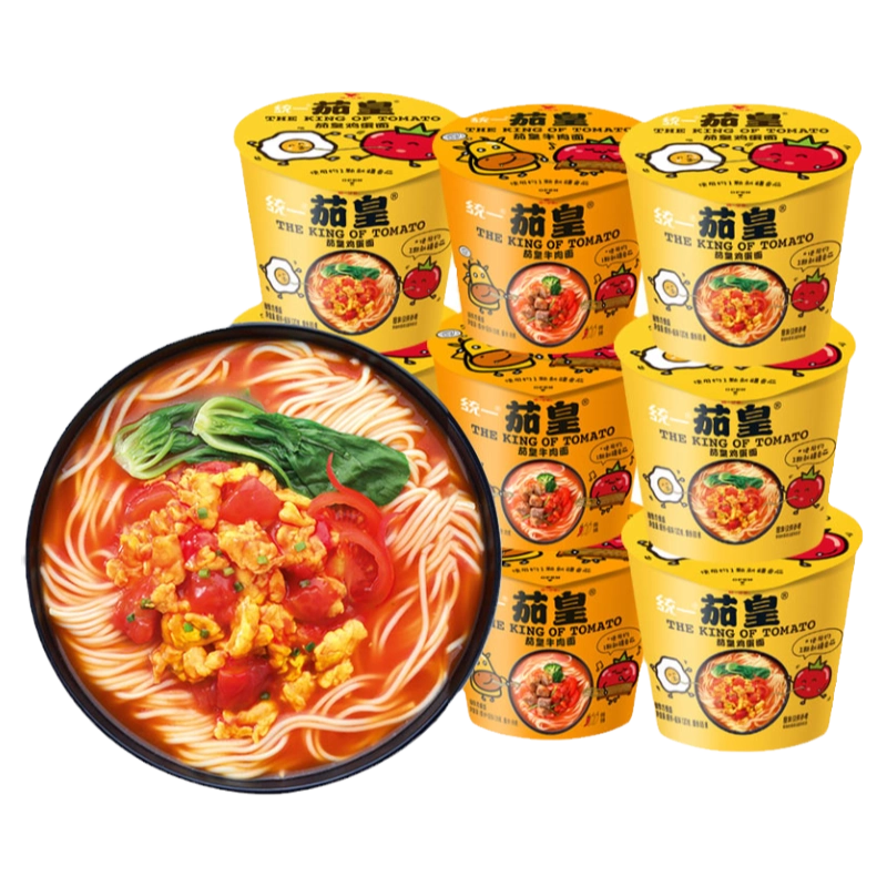 Amazon | 统一 茄皇 意式番茄风味拌面 番茄鸡蛋面 インスタント