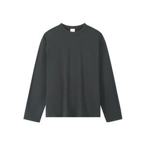 
GOODLIVEABLE 280g lyceler blended autumn and winter long-sleeved T-shirt men's moisture-absorbing and breathable warm bottoming shirt trendy