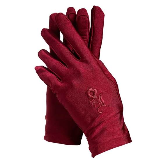 Spring, autumn and summer sunscreen women's black and white etiquette thin elastic dance riding electric vehicle jewelry gloves