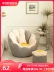 Ghế sofa lười có thể nằm và ngủ trong phòng ngủ Ghế sofa đơn nhỏ có ban công Giải trí lười biếng Tatami hình cánh hoa túi đậu Ghế dài 