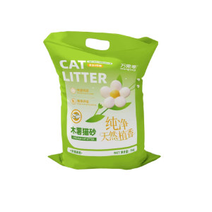 
Wanguoji cassava cat litter is clean, low-dust, flushable in the toilet, non-stick, quick to clump, 40*0.5kg stock, universal for all cats