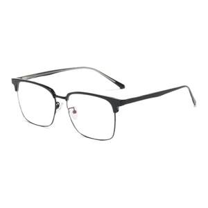 
Myopia glasses frame for men with large size widened oversized fat man can match the degree of anti-blue light retro half-frame glasses frame for women