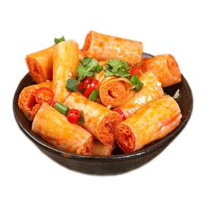 
Vegetarian bean intestines section bean intestines vegetarian chicken intestines artificial vegetarian bean products dry goods bean tendon bean sticks hot pot spicy hot pot bulk