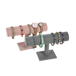 Flannel Bracelet Display Rack | Watch & Jewelry Shelf | Storage Props Ornament Display