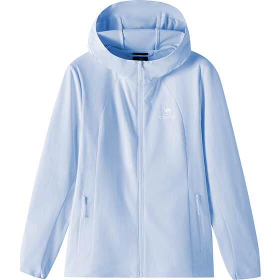 
Camel Rain or Shine Soft Shell Jacket Women's Spring 2026 New Outdoor Sports Waterproof Elastic Mountaineering Wear Hooded Jacket