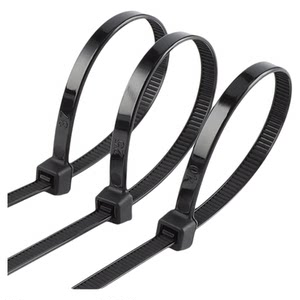 
Self-locking black nylon cable ties high strength anti-aging nylon plastic nylon cable ties cable ties
