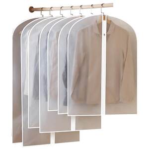Clothes dust cover hanging coat bag down jacket storage clothing dust cover hanging suit home transparent coat bag