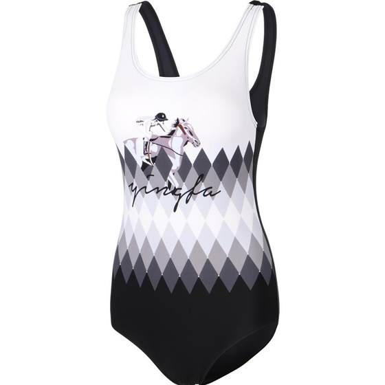 
[Clearance] Yingfa Women's Triangle Spandex Printed Brand One-piece Swimsuit Comfortable Breathable Slimming Breast Pad