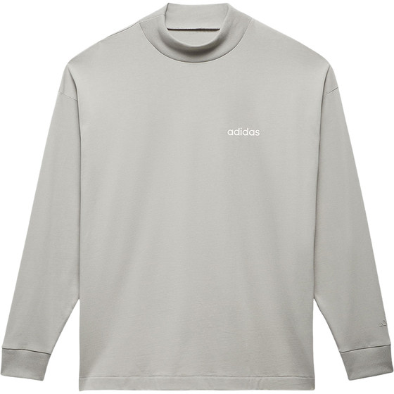 
Adidas/Adidas official genuine Clover men and women simple round neck long sleeve sports T-shirt IA3423