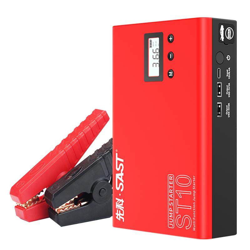 Sast ST10 12V Car Jump Starter & Compressor de Ar - 12000mAh Polímero ...