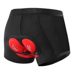 Shock absorbing and breathable bicycle inner frame shorts