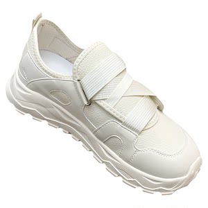 
Soft leather sports shoes for women 2024 autumn new running shock-absorbing lightweight women's shoes versatile ugly cute shoes casual white shoes