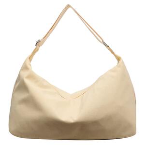
Large-capacity canvas crossbody bag for women 2026 new women's tote dumpling bag commuter cloth bag shoulder bag for men