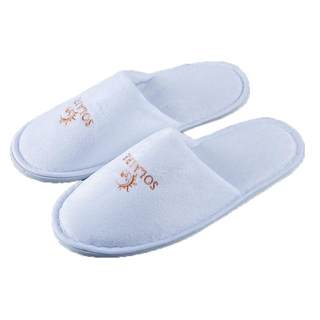 AhfuLife Lot De 10 Paires De Chaussons D'hôtel, Non Jetables, Deux Tailles, Lavables Pour Spa, Invités De Fête Et Voyage, Unisexes (taille M + L